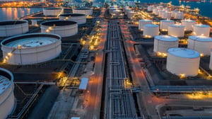 web_Gas storage tank, Oil storage tank, Aerial view_small